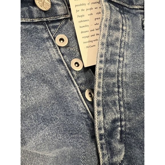 McGuire Women’s Jeans Cha Cha Fringe Cropped Tequila Sunrise Sz 3… - Picture 8 of 9